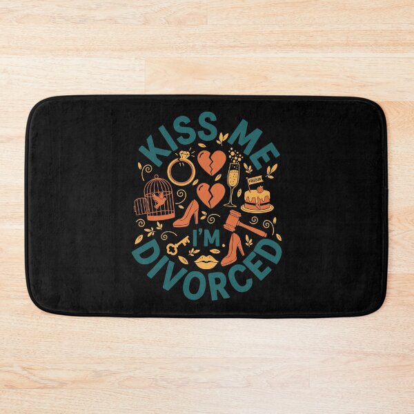 Item preview, Divorce Kiss Me Im Finally Divorced Single Newly designed and sold by LuminOrb.