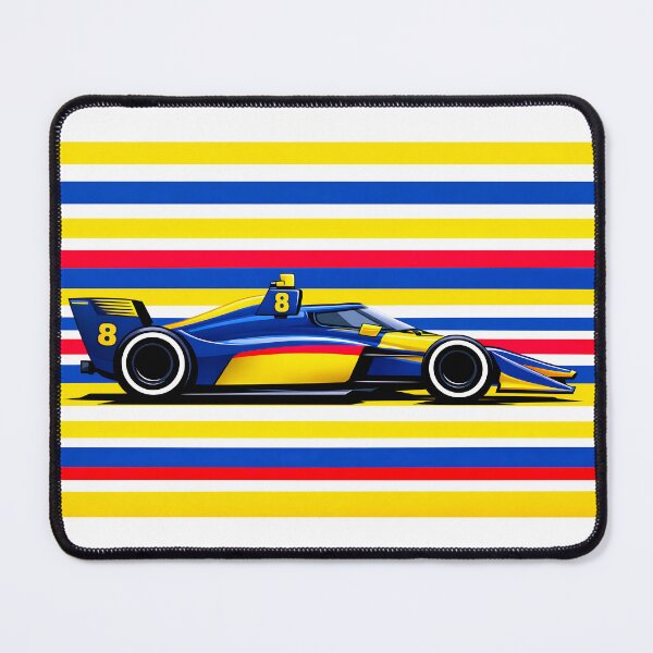 Item preview, 2026 Kyffin Simpson No. 8 IndyCar Side Profile designed and sold by PitWallArt.