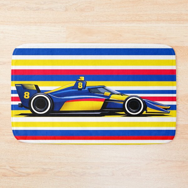 Item preview, 2026 Kyffin Simpson No. 8 IndyCar Side Profile designed and sold by PitWallArt.