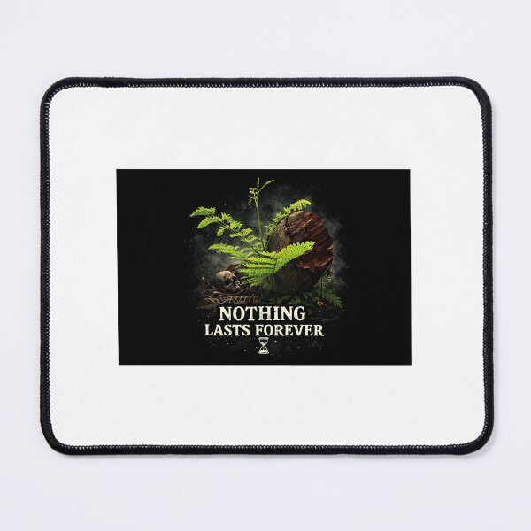 Item preview, Nothing Lasts Forever | Dark Nature Aesthetic | Life Quote Graphic Tee designed and sold by Babadesign48.