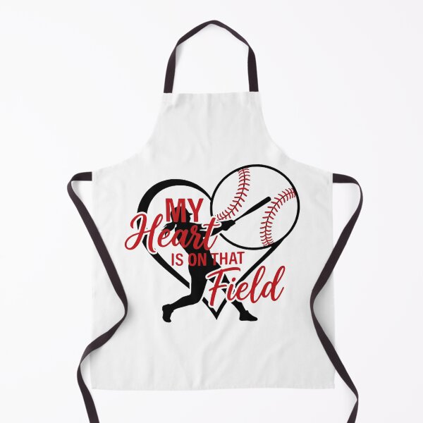 Item preview, My Heart Is On That Field Baseball Shirt | Softball Lover Gift | Baseball Mom Dad Fan Design | Sports Heart Graphic Tee designed and sold by DoodloraStudio.