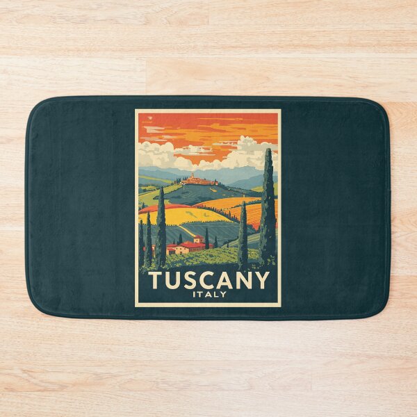 Item preview, A Vintage Illustration of Tuscany - Italy  designed and sold by GoodOldVintage.