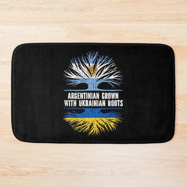 Item preview, Argentinian Grown with Ukrainian Roots Flag designed and sold by CosmoKitsch.