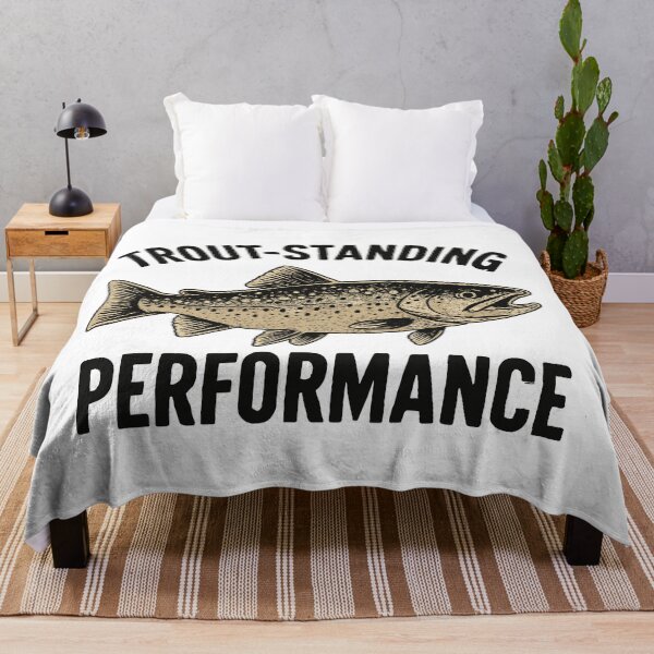 Item preview, Trout Fishing Saying - Trout-standing Performance designed and sold by Pineapple-Tree.
