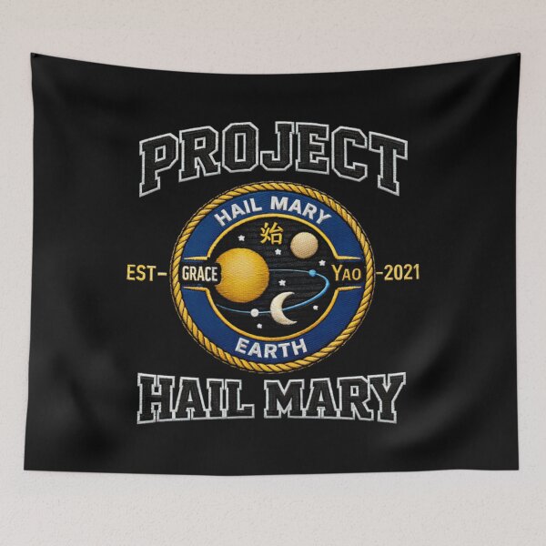 Item preview, Project Hail Mary Earth Mission Patch Grace Yao Tau Ceti Sci Fi Design designed and sold by thudoando.