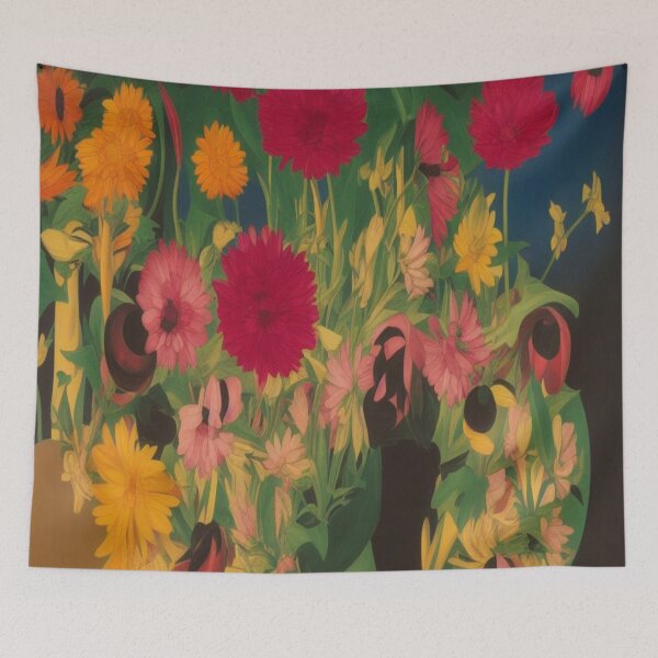 Item preview, Vibrant Floral Art with Modern Color Glow designed and sold by FotoworldEdel.