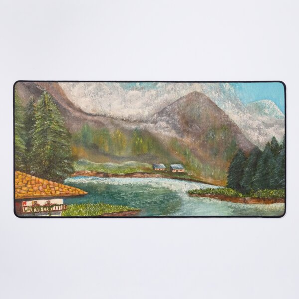 Item preview, Fishing Village designed and sold by Monique'sArtStudio.