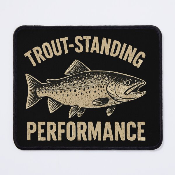 Item preview, Trout Fishing Saying - Trout-standing Performance designed and sold by Pineapple-Tree.