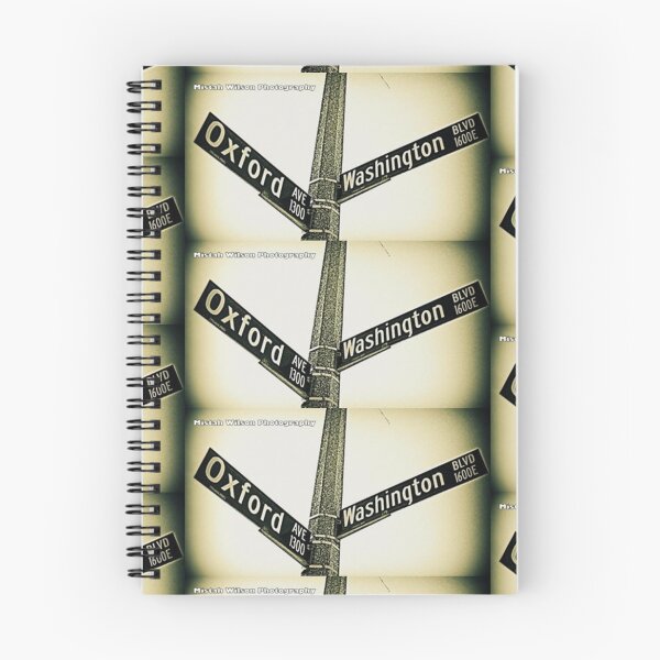 Item preview, Oxford Avenue & Washington Boulevard, Pasadena, California by Mistah Wilson designed and sold by The Street Sign Store.