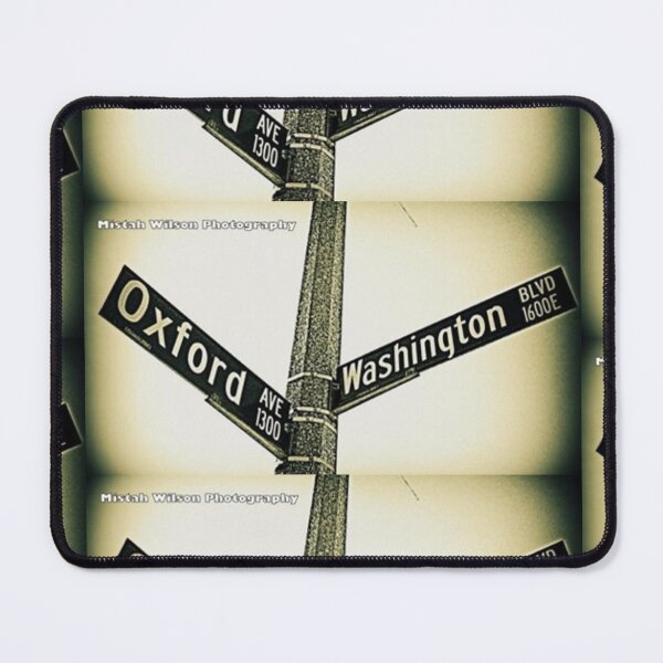 Item preview, Oxford Avenue & Washington Boulevard, Pasadena, California by Mistah Wilson designed and sold by The Street Sign Store.