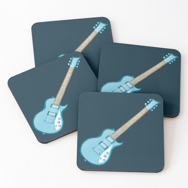 Item preview, Blue electric guitar  designed and sold by ElectronicCloud.