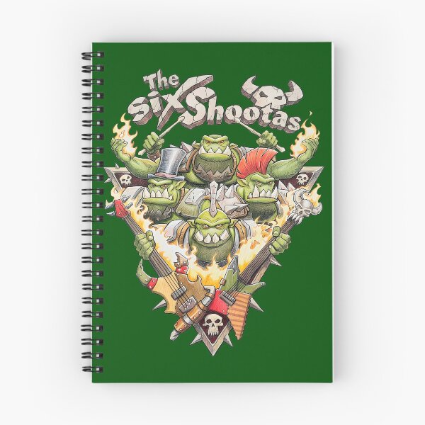 Item preview, The Six Shootas – Ork Band designed and sold by BravenBold.