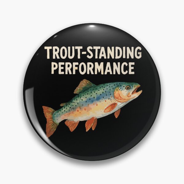 Item preview, Trout Watercolor: Trout-standing Performance designed and sold by Pineapple-Tree.