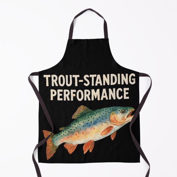 Item preview, Trout Watercolor: Trout-standing Performance designed and sold by Pineapple-Tree.