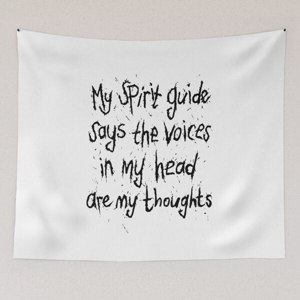 Item preview, Spirit guide (black) designed and sold by LostintheLines.