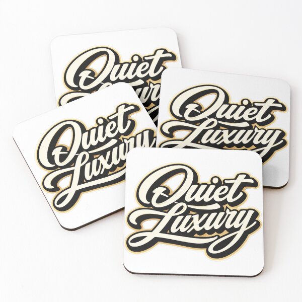 Item preview, Quiet Luxury Typography T-Shirt | Minimal Aesthetic Streetwear Design | Elegant Premium Quote designed and sold by Sticker Sprout.