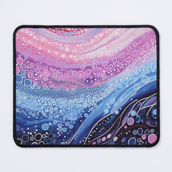 Item preview, Aboriginal Inspired Dot Art - Gentle Midnight Waves designed and sold by GrinGalore.