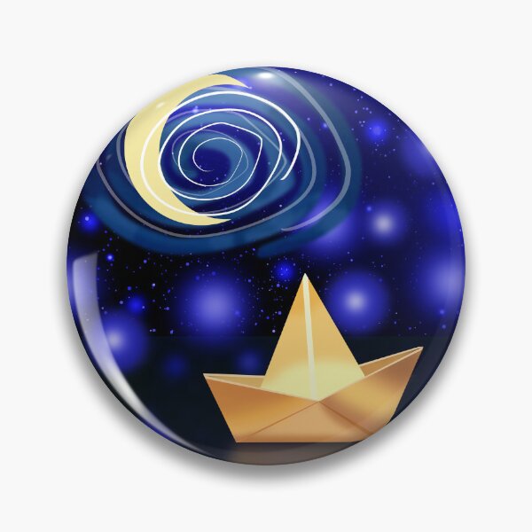 Item preview, Paper Boat Under Starry Sky designed and sold by Andrew  Hitchen.