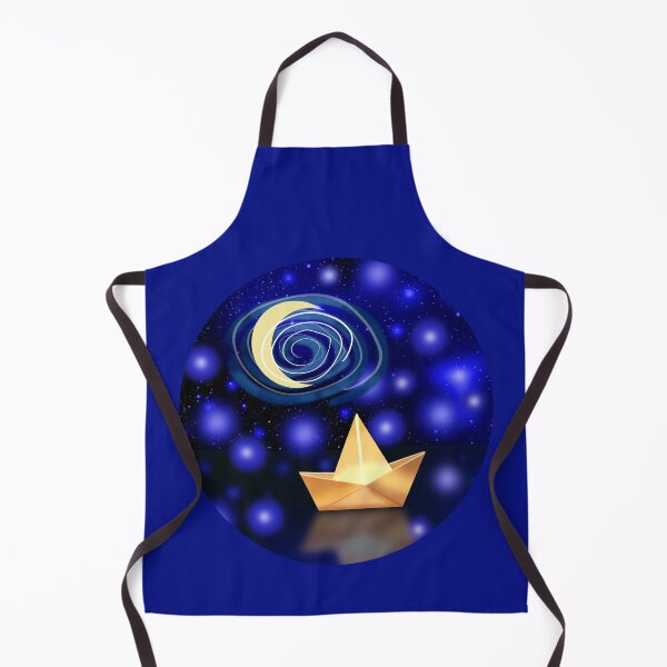 Item preview, Paper Boat Under Starry Sky designed and sold by Andrew Hitchen.