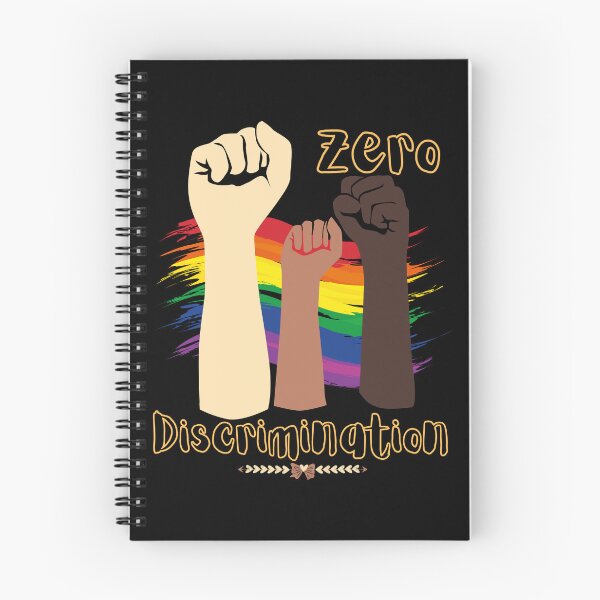 Item preview, Zero Discrimination LGBT Flag BLM designed and sold by ReuvenStore.
