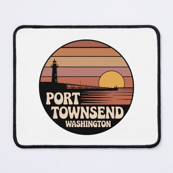 Item preview, Port Townsend Washington: Sunset Lighthouse Badge designed and sold by CircinusStore.