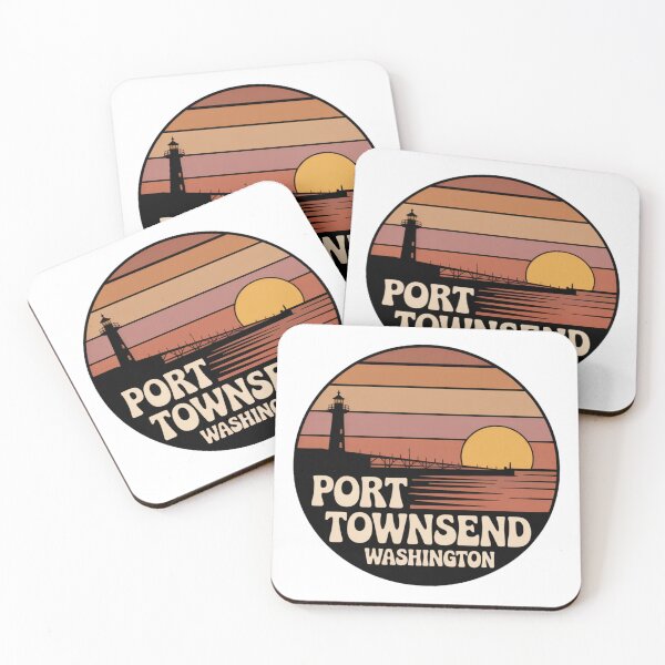 Item preview, Port Townsend Washington: Sunset Lighthouse Badge designed and sold by CircinusStore.