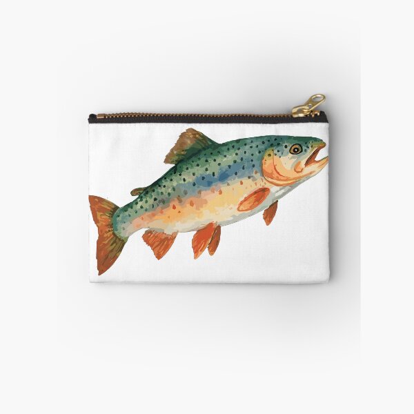 Item preview, Trout Watercolor – Elegant Design for Anglers designed and sold by Pineapple-Tree.