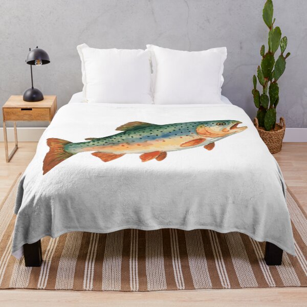 Artikelvorschau, Forelle Aquarell – Edles Design für Angler entworfen und verkauft von Pineapple-Tree.