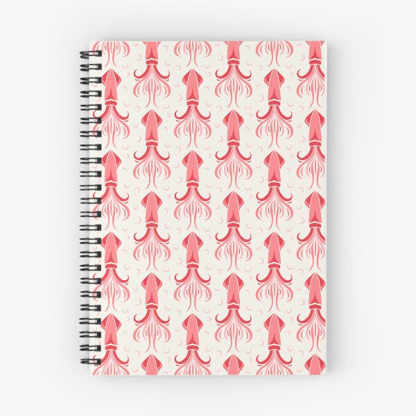 Item preview, 3635A - pink squid pattern designed and sold by RouCouCou.