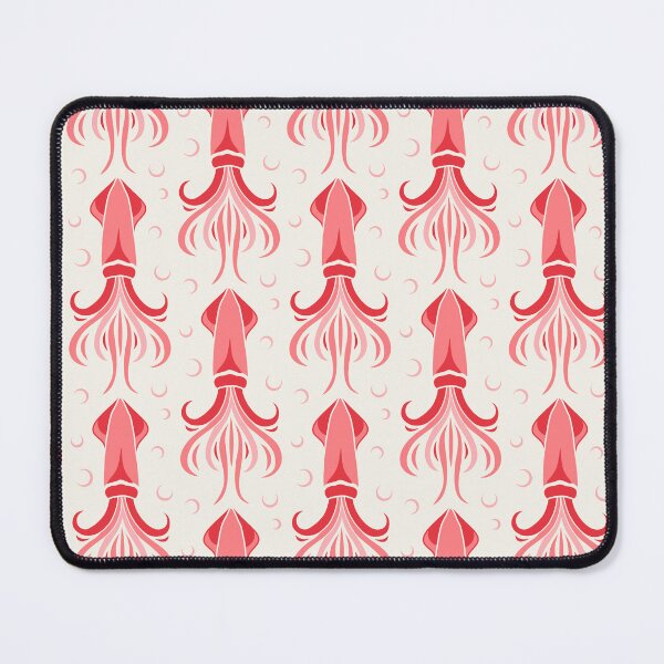 Item preview, 3635A - pink squid pattern designed and sold by RouCouCou.