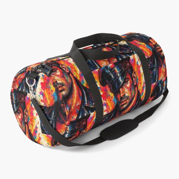 Item preview, Gay 1940s Vintage Biker Rebel Colorsplash Tom of Finland Tribute Leather Pride Graphic Design designed and sold by ItsAKinkThing.