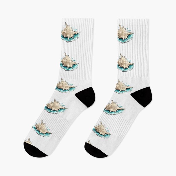 Item preview, Ocean Shell Sticker | Aesthetic Sea Life Design | Beach Vibes Graphic Tee designed and sold by Babadesign48.