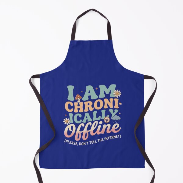 Item preview, I Am Chronically Offline Retro Puffy Aesthetic designed and sold by Conviction studio.