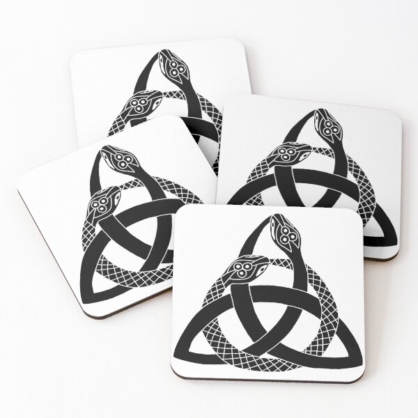 Item preview, Black snakes and Celtic symbol designed and sold by Lagueny.