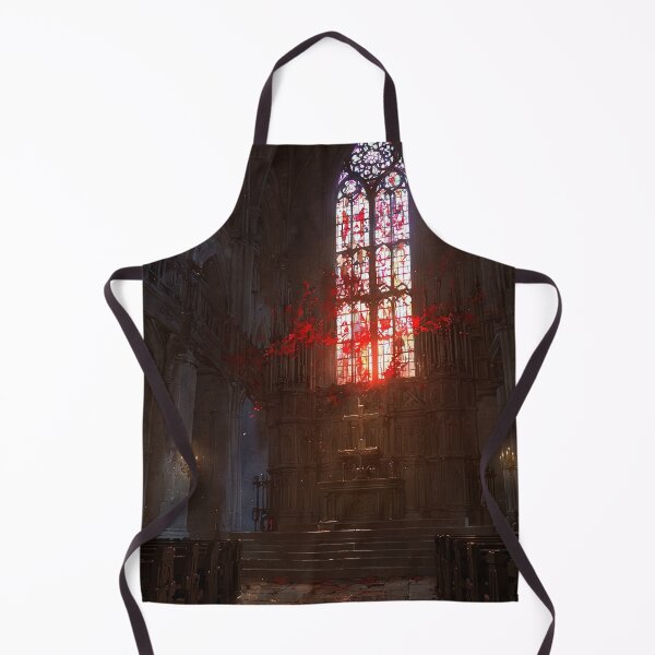 Item preview, Wolf Commands Dark Sacred Cathedral Pulpit Attack designed and sold by GeoWhimsy Studio.