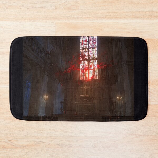 Item preview, Wolf Commands Dark Sacred Cathedral Pulpit Attack designed and sold by GeoWhimsy Studio.