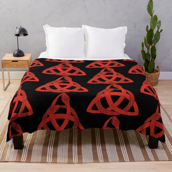 Item preview, Red snakes and Celtic symbol designed and sold by Lagueny.