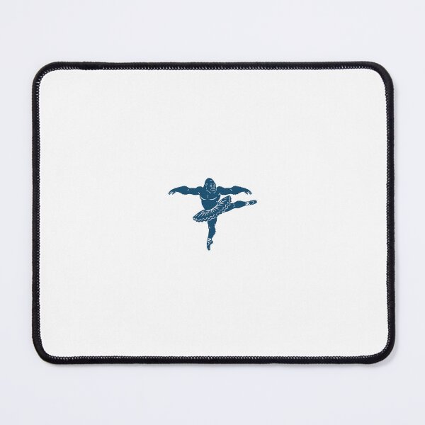 Item preview, The Graceful Arabesque: Minimalist Gorilla Ballet - Pocket Emblem designed and sold by j-touch-bold.