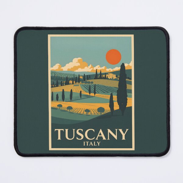 Item preview, A Vintage Illustration of Tuscany - Italy  designed and sold by GoodOldVintage.