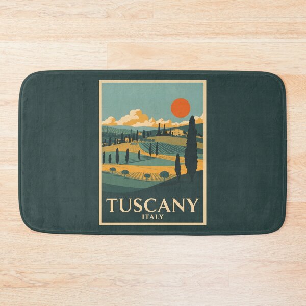 Item preview, A Vintage Illustration of Tuscany - Italy  designed and sold by GoodOldVintage.