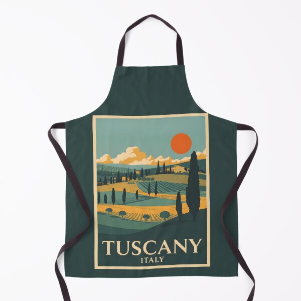 Item preview, A Vintage Illustration of Tuscany - Italy designed and sold by GoodOldVintage.
