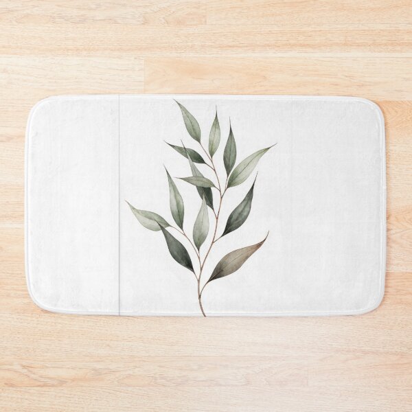 Artikelvorschau, Minimalist Eucalyptus Branch Botanical Art Print Luxury Wall Decor entworfen und verkauft von sayntastic.
