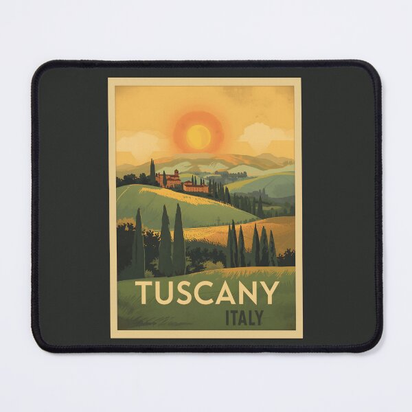 Item preview, A Vintage Illustration of Tuscany - Italy  designed and sold by GoodOldVintage.