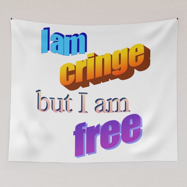Item preview, i am cringe but i am free Wordart designed and sold by WorddArtt.