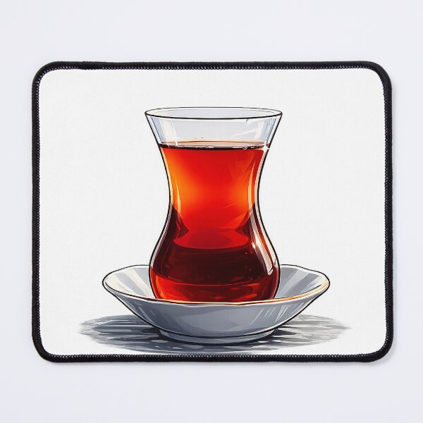 Item preview, Turkish Tea Glass Illustration, Turkish Tea designed and sold by Pacika.