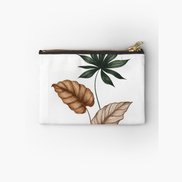 Artikelvorschau, Tropical Leaves Trio Minimalist Botanical Art Print Luxury Wall Decor entworfen und verkauft von sayntastic.
