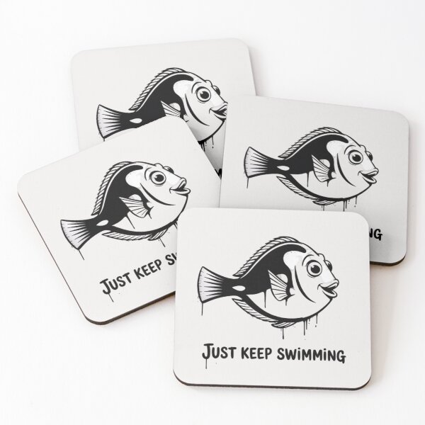 Item preview, Finding Dory - just keep swimming designed and sold by 123ks.