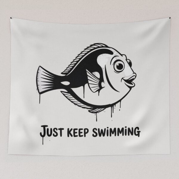 Item preview, Finding Dory - just keep swimming designed and sold by 123ks.