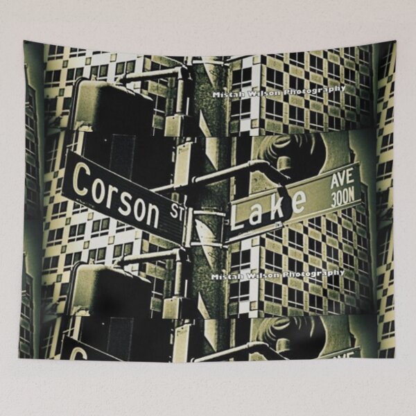 Item preview, Corson Street & Lake Avenue, Pasadena, California by Mistah Wilson designed and sold by The Street Sign Store.
