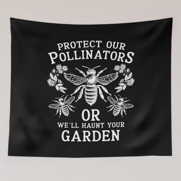 Item preview, Protect Our Pollinators - Vintage Botanical Garden Bee Lover designed and sold by Dmetalx Art Apparel.